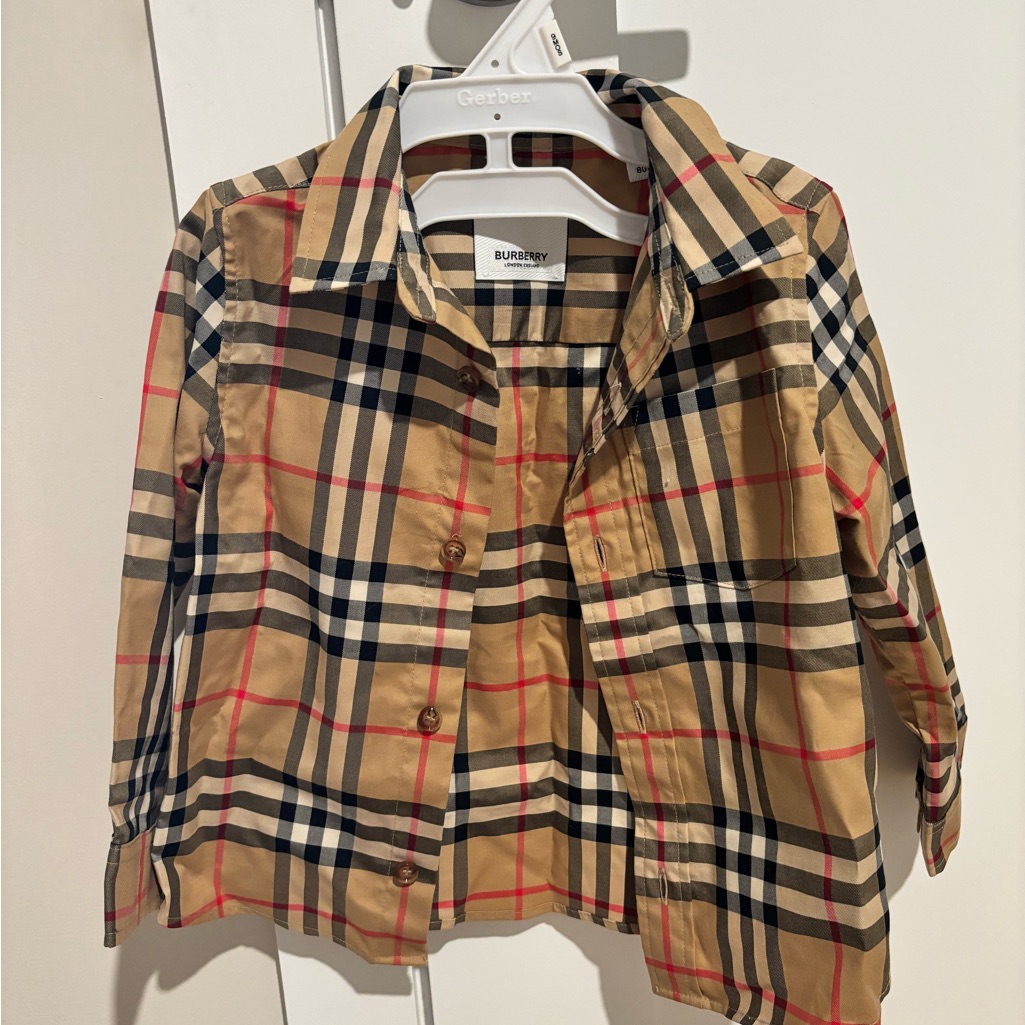 Boy’s Burberry Shirt 12 Months